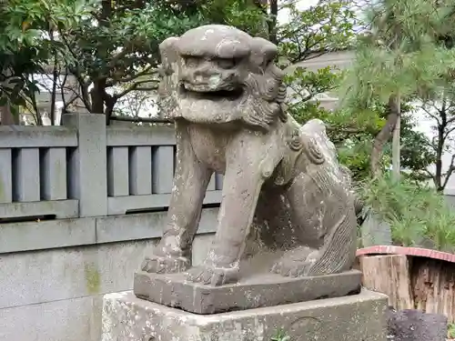 白幡天神社の狛犬