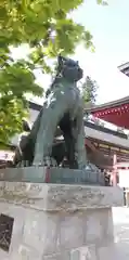 武蔵御嶽神社の狛犬