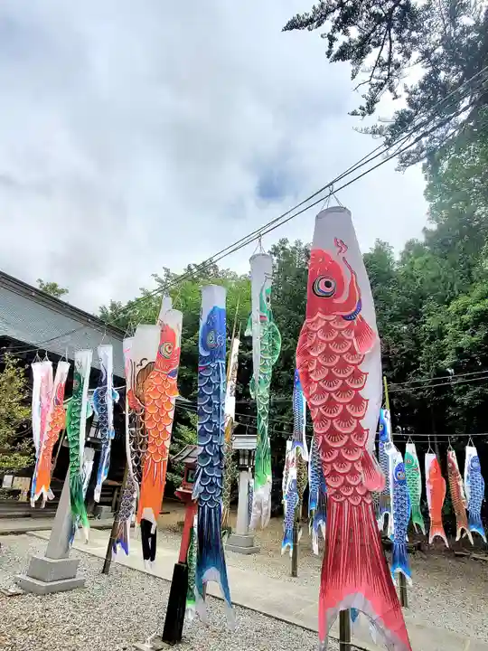 滑川神社 - 仕事と子どもの守り神(福島県)