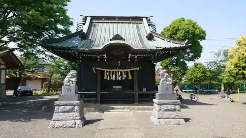 諏訪神社の本殿・本堂