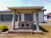 神明社(萩原町東宮重)の手水舎