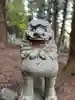 須賀尾諏訪神社の狛犬