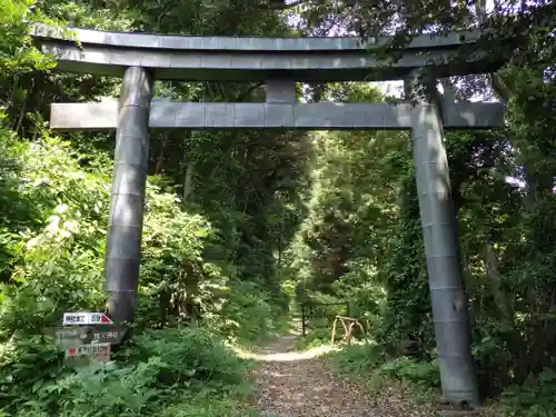 燒火神社の鳥居