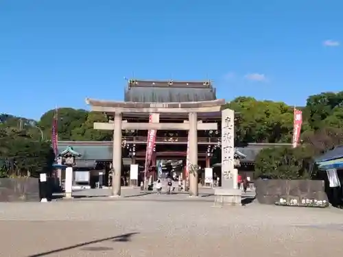 真清田神社の鳥居