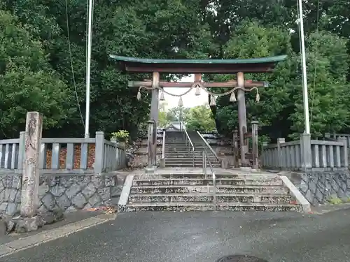 八幡社の鳥居