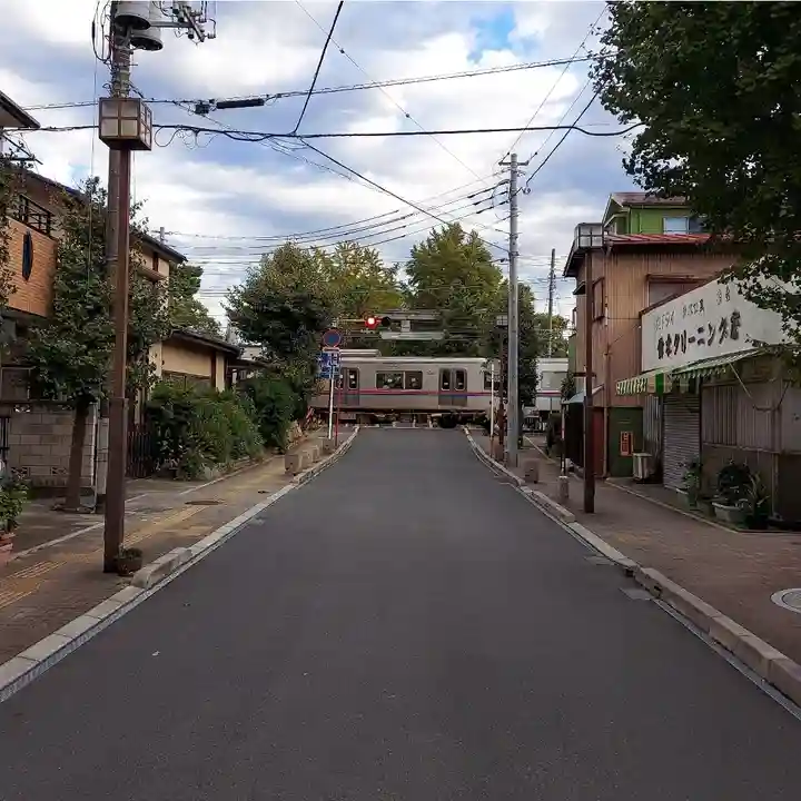 葛飾八幡宮の周辺