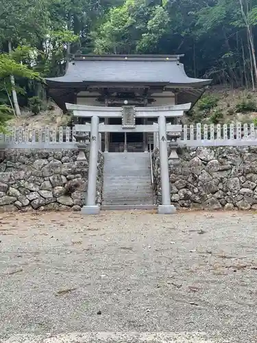 香下八王子神社の鳥居