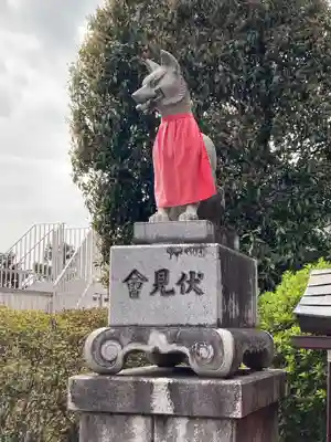 東伏見稲荷神社の狛犬