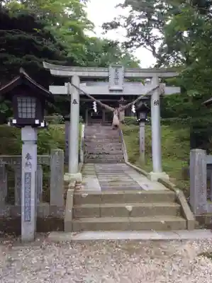 那須温泉神社の鳥居