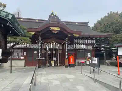 阿部野神社の本殿・本堂
