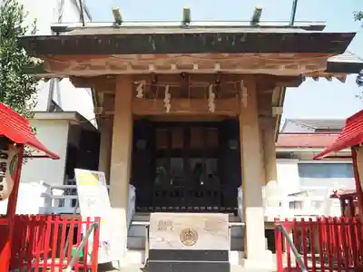 皆中稲荷神社の本殿・本堂