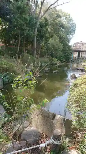 和樂備神社の庭園