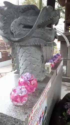 手稲神社の手水