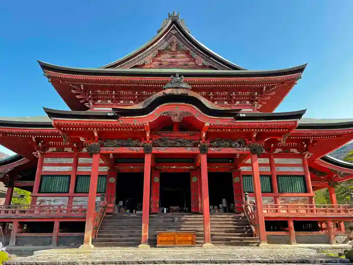 甲斐善光寺の本殿・本堂