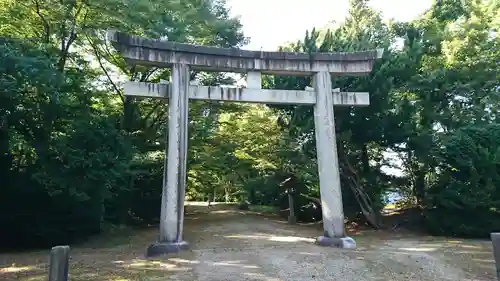 秋田県護國神社の鳥居