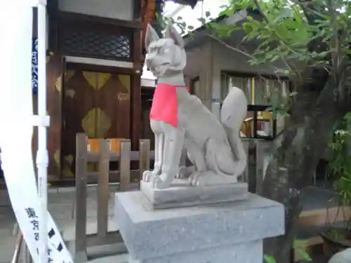 飛木稲荷神社の狛犬