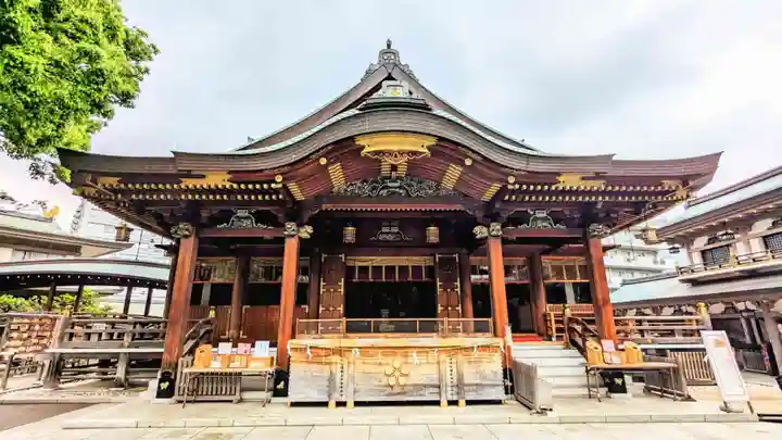 湯島天満宮の本殿・本堂