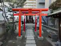 海豊稲荷神社磐井神社境内摂社の鳥居