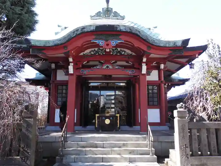 筑土八幡神社の本殿・本堂