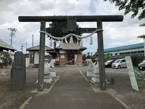 賀茂皇大神社の鳥居