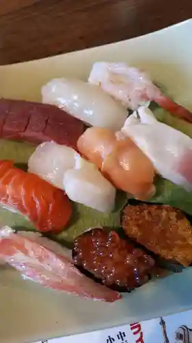 仁木神社の食事