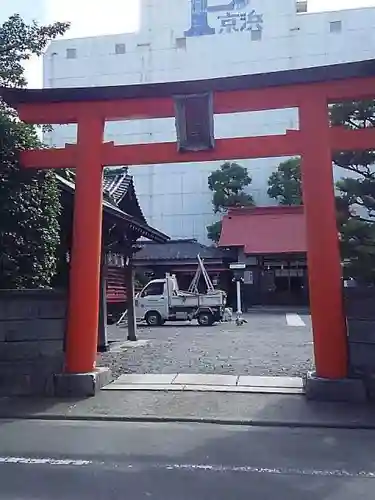 羽衣町厳島神社（関内厳島神社・横浜弁天）の鳥居