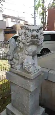愛宕神社の狛犬