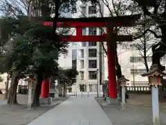 花園神社の鳥居