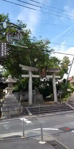 膳所神社の鳥居