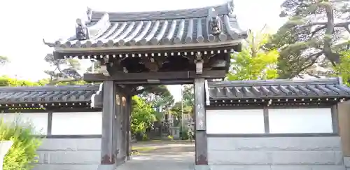 石歴山　妙勝寺の山門・神門