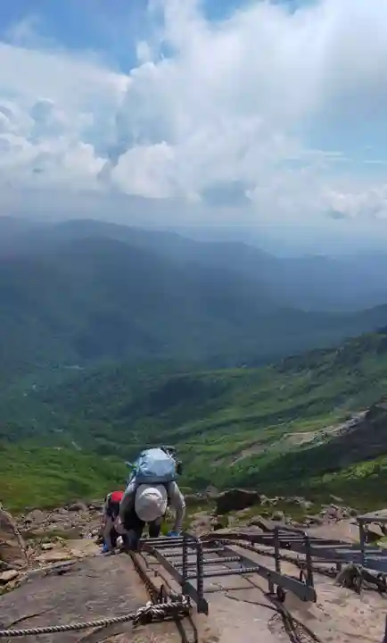 早池峯神社の周辺