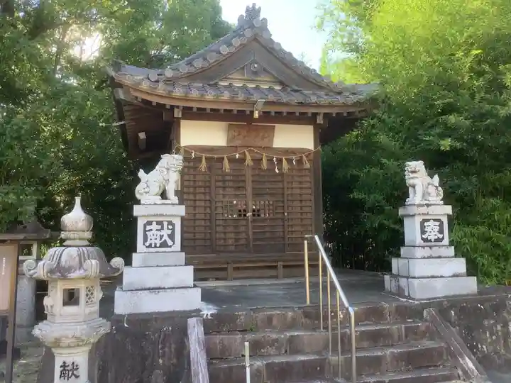 新田白山神社の末社・摂社