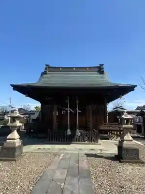 浅間神社の本殿・本堂