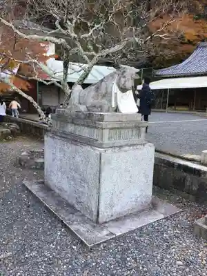法輪寺の狛犬