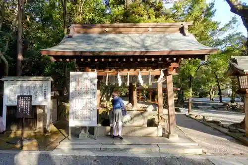 住吉神社の手水舎