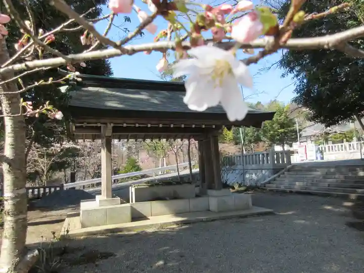茨城縣護國神社の手水舎