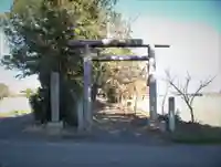 蒲生神社の鳥居