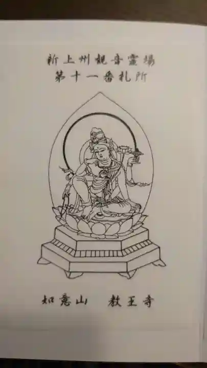 教王寺の御朱印