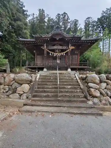 上蒔田椋神社の本殿