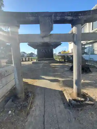 稲荷神社の鳥居