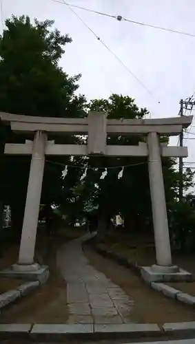 八幡神社の鳥居