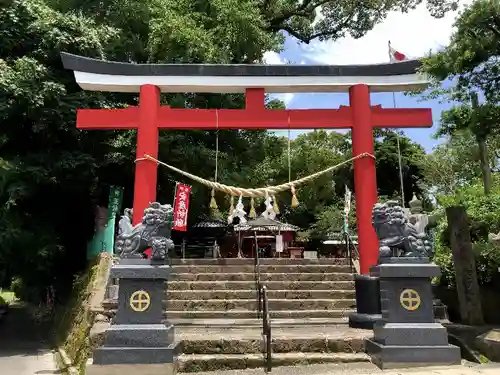 七狩長田貫神社の鳥居