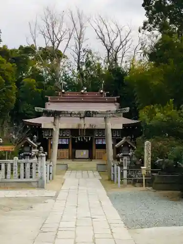 大鳥美波比神社（大鳥大社境内摂社）の鳥居