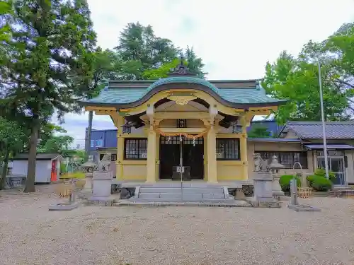 八幡社（西本地）の本殿