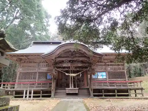 桙衝神社の本殿