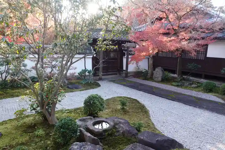 真正極楽寺(真如堂)の庭園