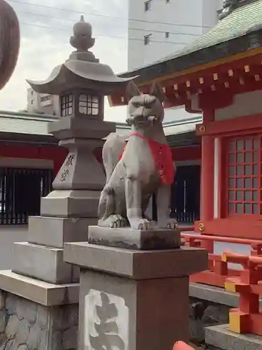 稲荷神社の狛犬