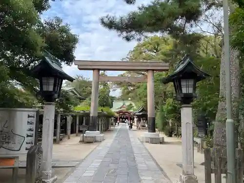 越ヶ谷久伊豆神社の鳥居