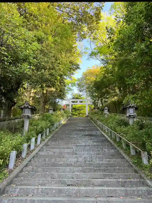 二本松神社の鳥居