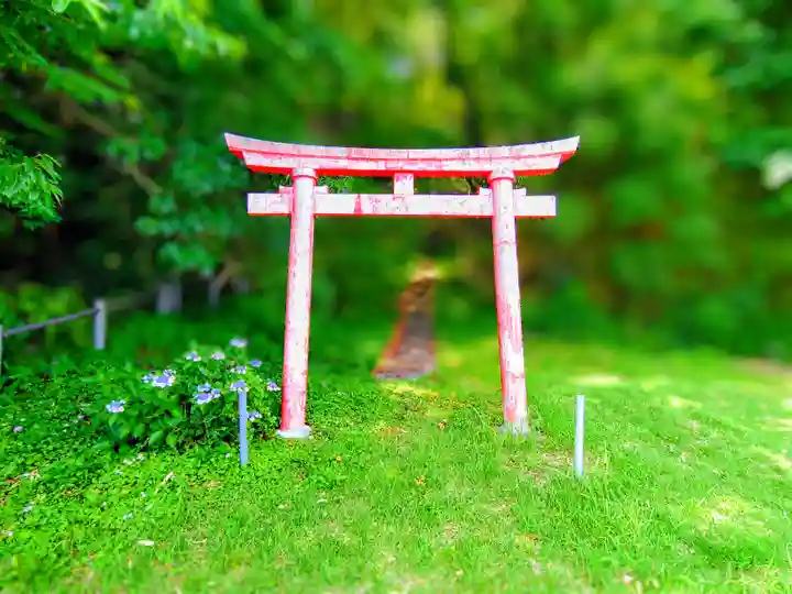 小山稲荷社の鳥居